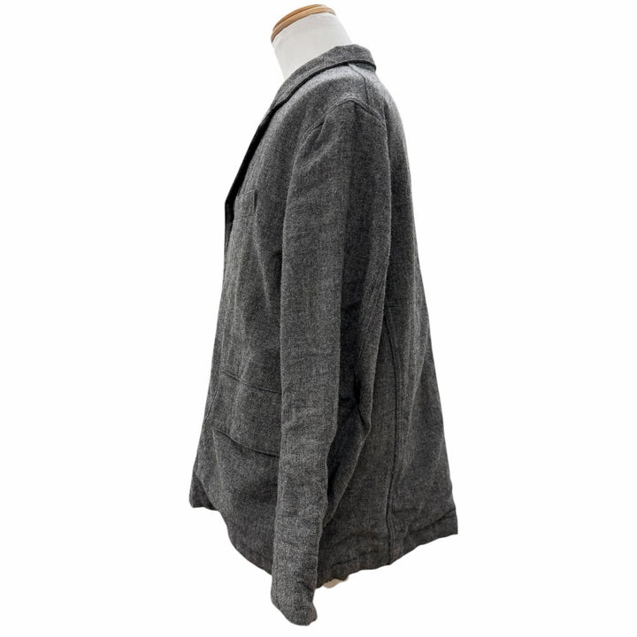 Excellent TAIGA TAKAHASH tailored jacket Sack Jacket gray wool mens 38 LOT.308