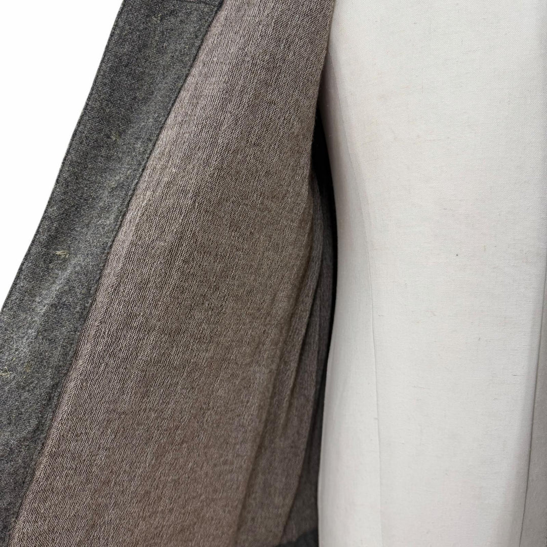 Excellent TAIGA TAKAHASH tailored jacket Sack Jacket gray wool mens 38 LOT.308