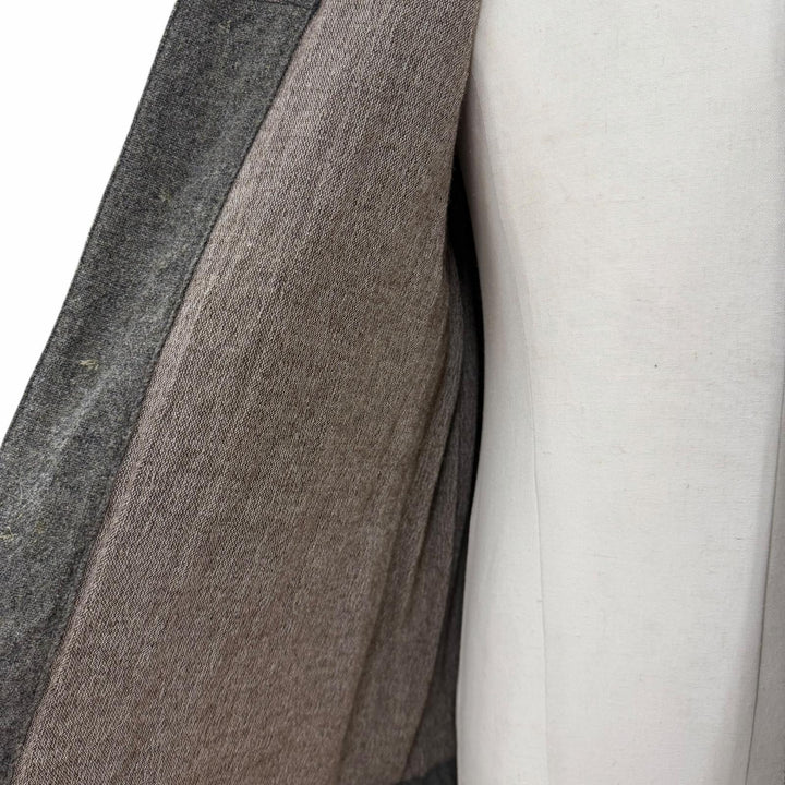 Excellent TAIGA TAKAHASH tailored jacket Sack Jacket gray wool mens 38 LOT.308