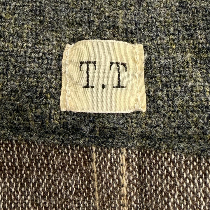 Excellent TAIGA TAKAHASH tailored jacket Sack Jacket gray wool mens 38 LOT.308