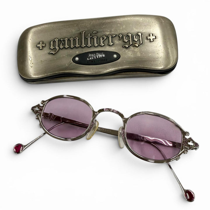 Great JEAN-PAUL GAULTIER sunglasses GAULTIER 99 Silver Women
