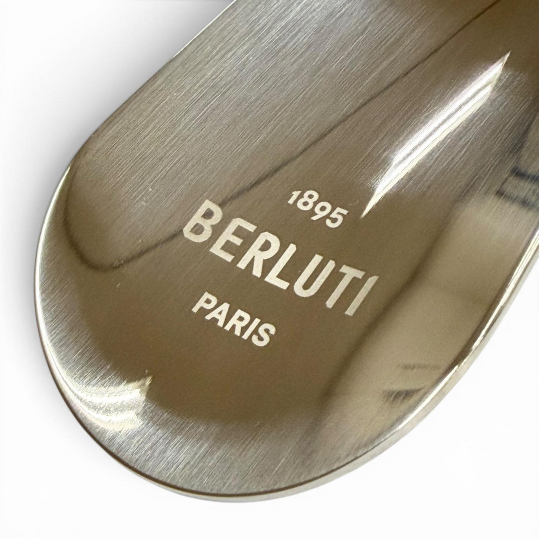 Excellent BERLUTI Other accessories shoehorn shoehorn Silver leather mens