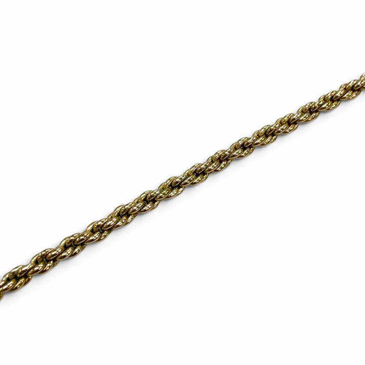 Excellent Christian Dior Necklace gold Rhinestone Women