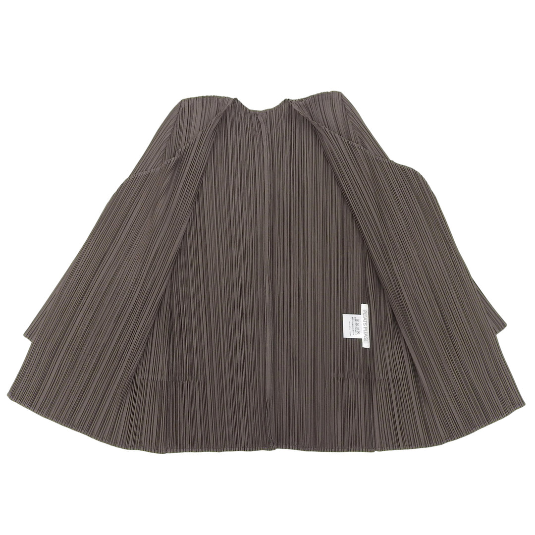 Excellent PLEATS PLEASE ensemble One-piece dress and cardigan set