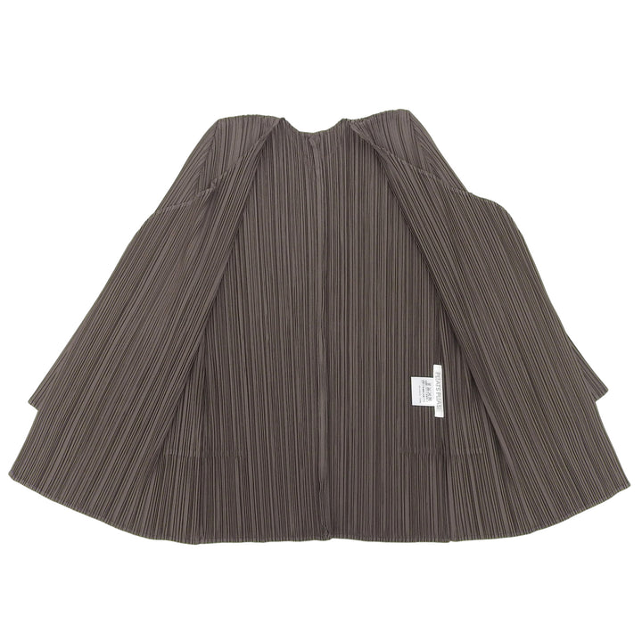 Excellent PLEATS PLEASE ensemble One-piece dress and cardigan set