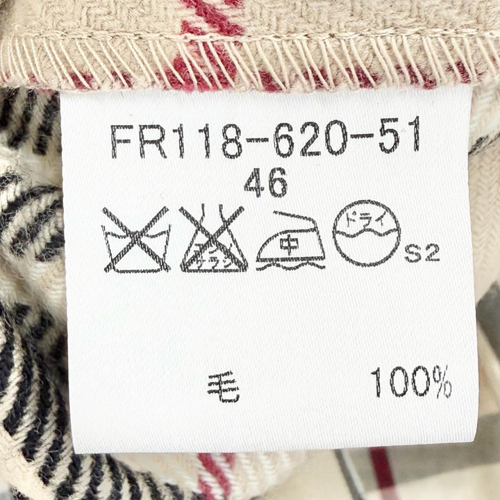 Excellent BURBERRY LONDON trench coat Nova check pattern lining, 46