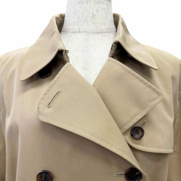 Excellent BURBERRY LONDON trench coat Nova check pattern lining, 46