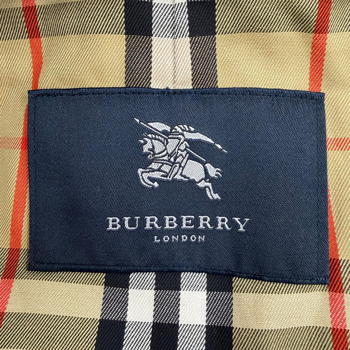 Pristine BURBERRY LONDON coat Nova check pattern lining, with wool liner. 11