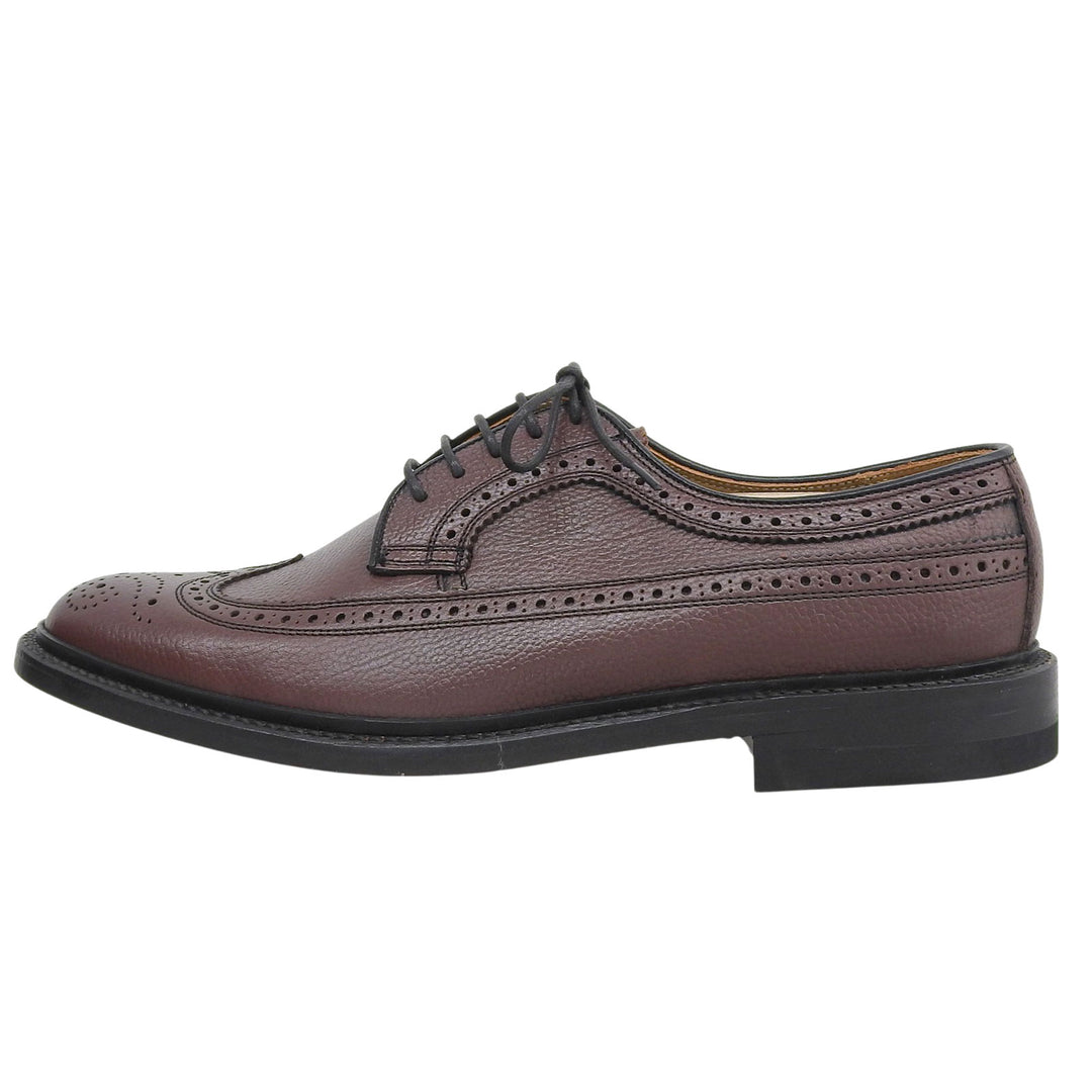 Pristine REGAL Leather shoes Wingtip Full Gloves Brown Grain leather mens 26cm