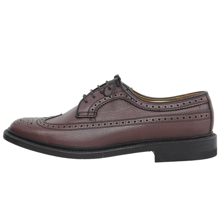 Pristine REGAL Leather shoes Wingtip Full Gloves Brown Grain leather mens 26cm
