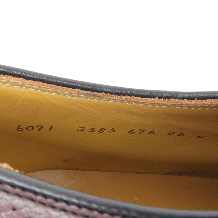 Pristine REGAL Leather shoes Wingtip Full Gloves Brown Grain leather mens 26cm