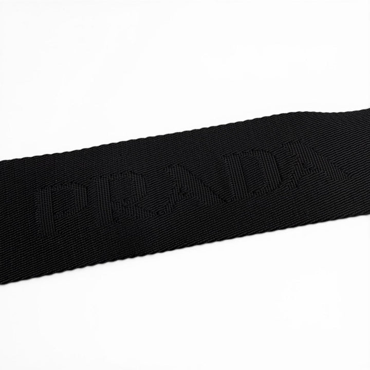 Excellent PRADA Business bag black Safiano leather mens 2VE022
