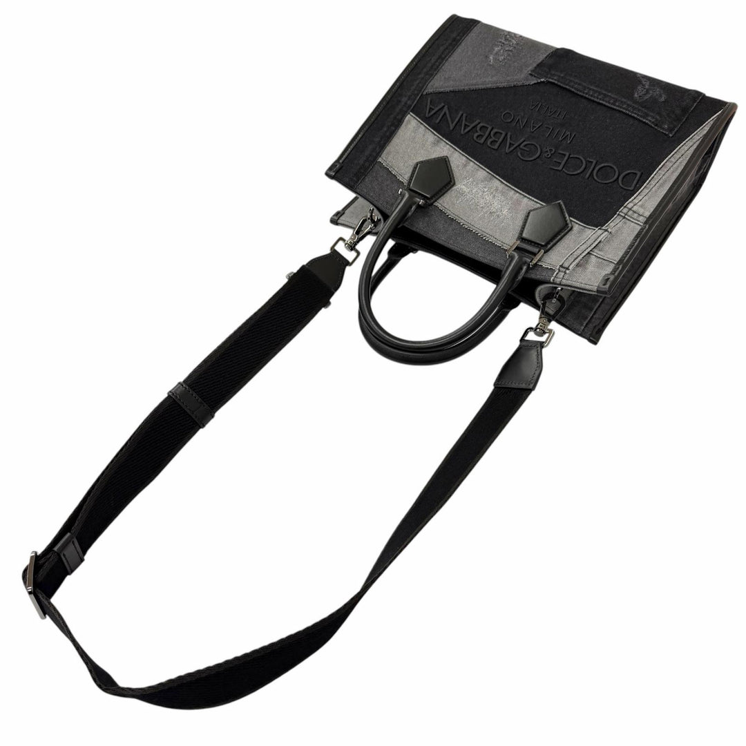 Pristine DOLCE&GABBANA Shoulder Bag Edge Shopping Bag