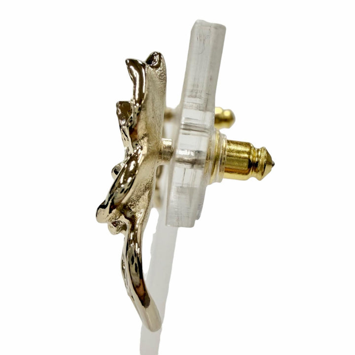 Excellent CHANEL Pierce gold Women L24B