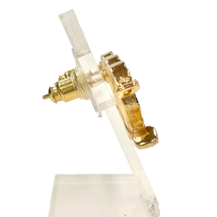Great CHANEL Pierce gold Women B24V ABB375