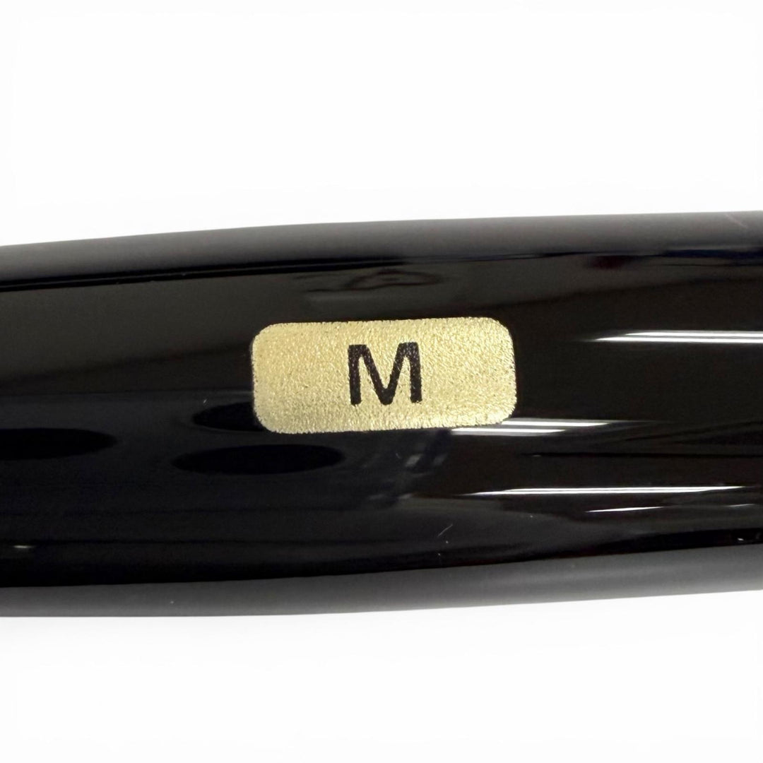 Excellent MONTBLANC fountain pen Meisterstück 149 pix White Star black 18K mens