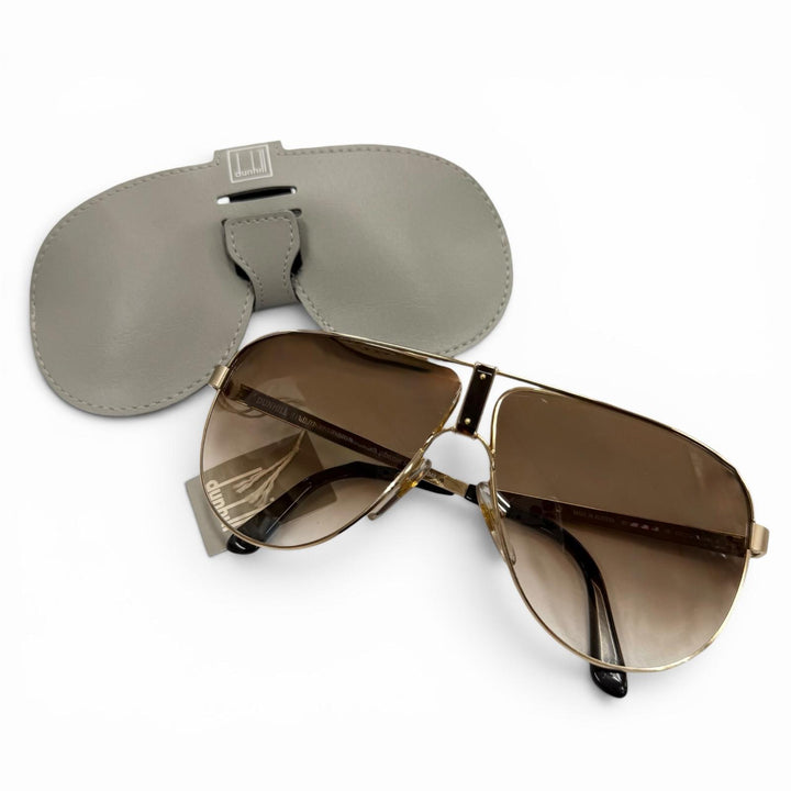 Great Dunhill sunglasses gold mens 6043