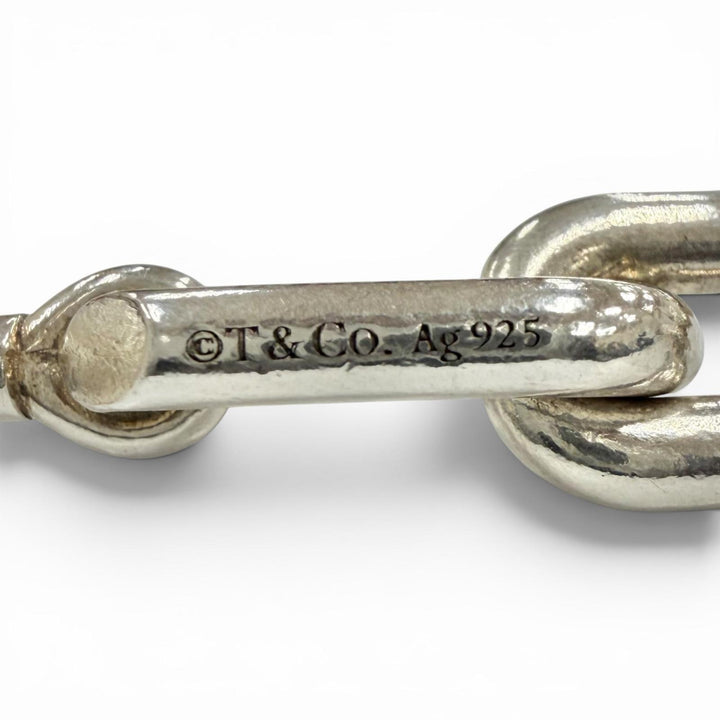 Great TIFFANY&Co. bracelet Pearl Rock Silver AG925 Women