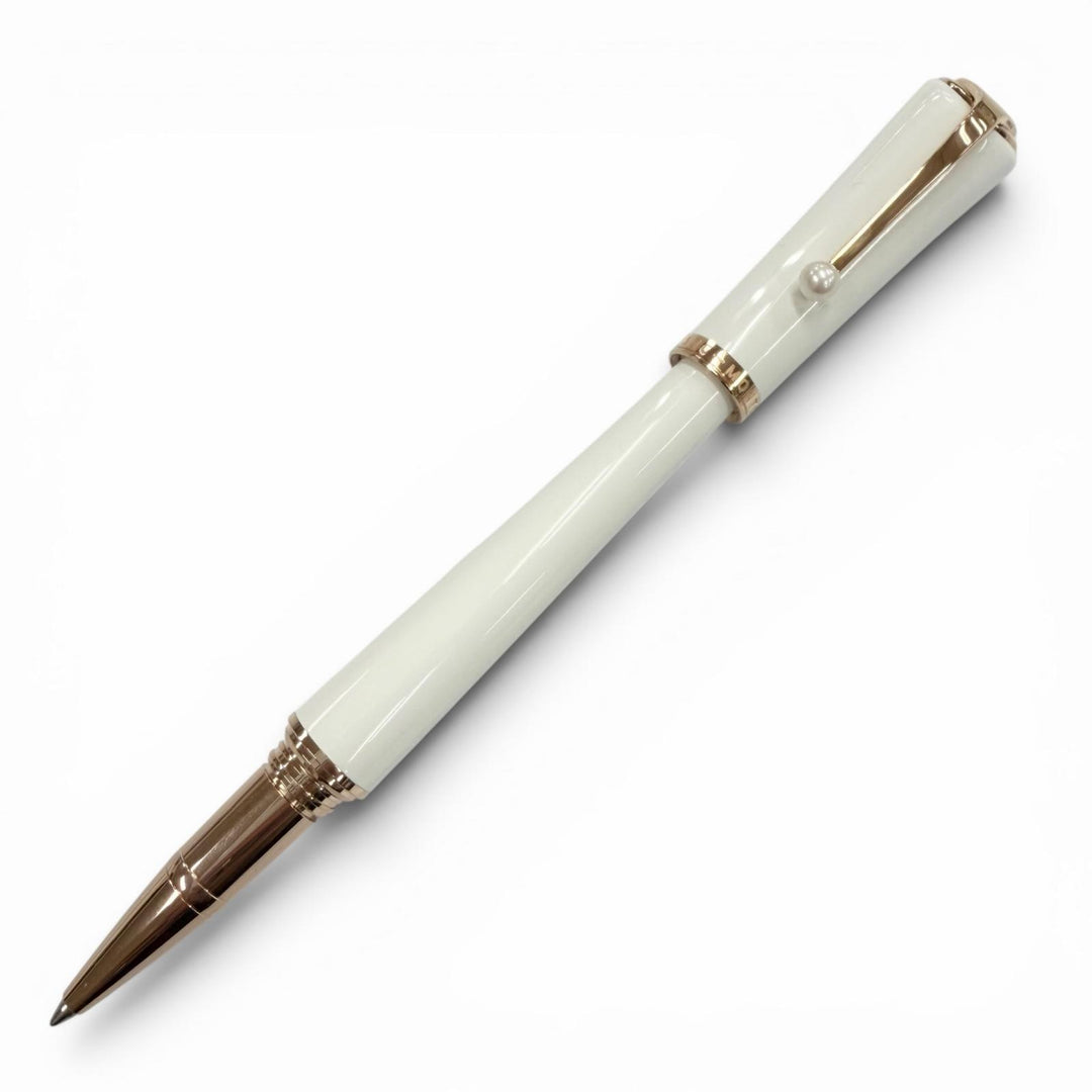 Excellent MONTBLANC Ballpoint pen Marilyn Monroe Special Edition white Pearl