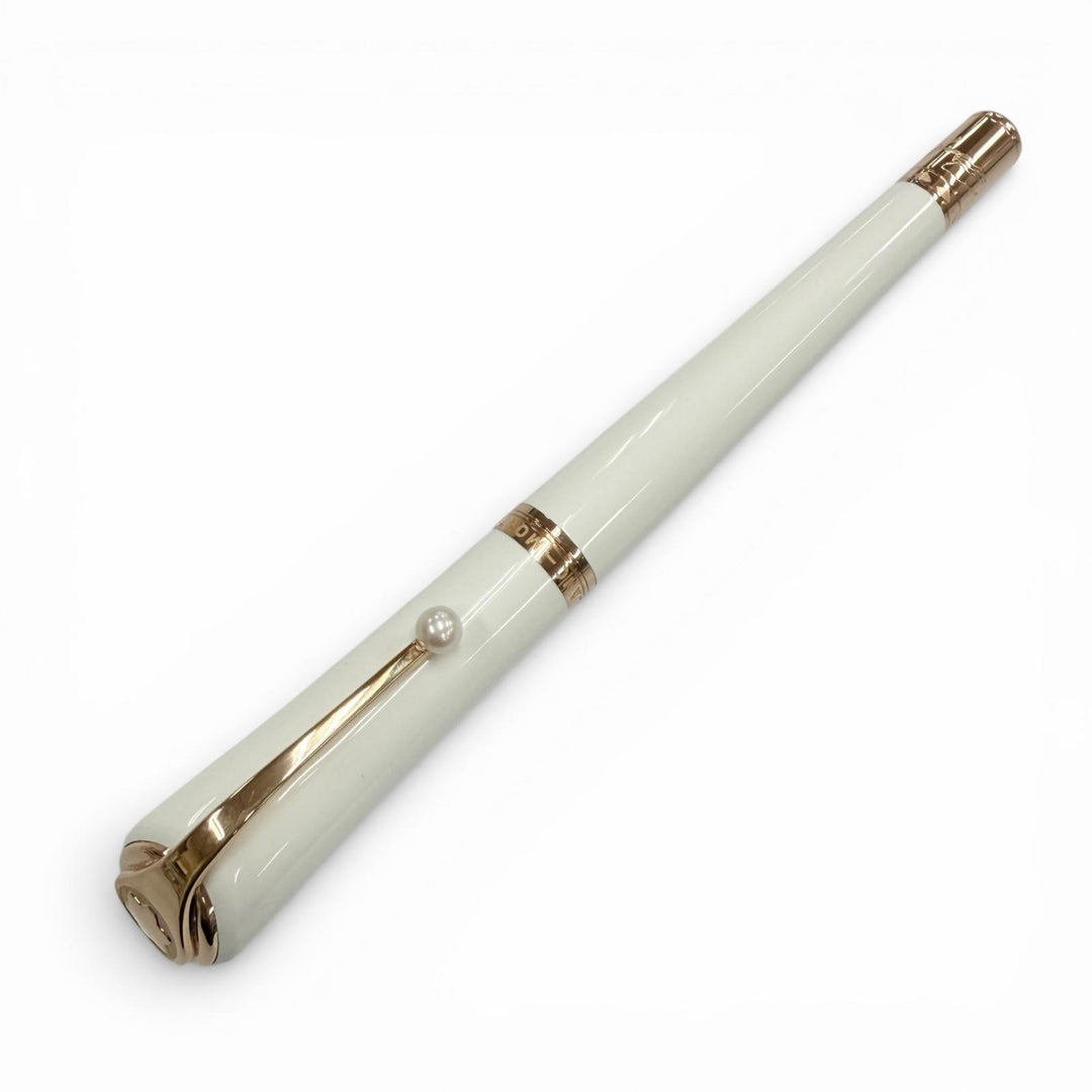 Excellent MONTBLANC Ballpoint pen Marilyn Monroe Special Edition white Pearl