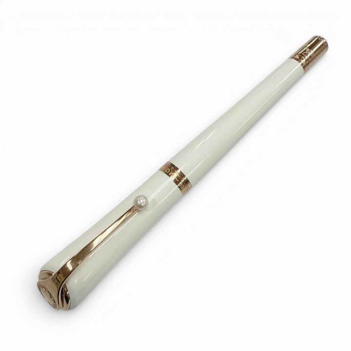 Excellent MONTBLANC Ballpoint pen Marilyn Monroe Special Edition white Pearl