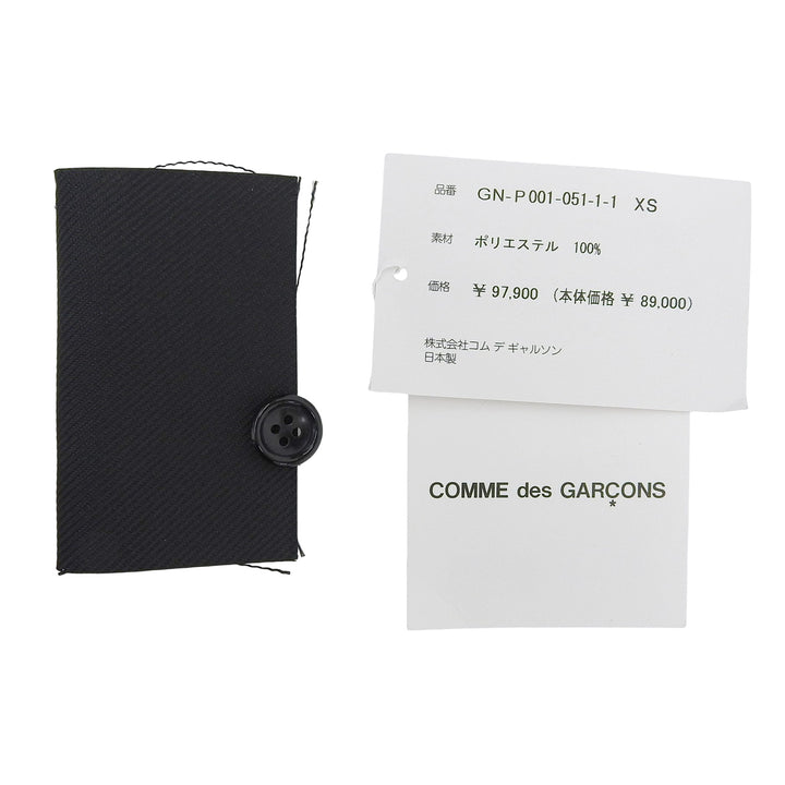 Pristine COMME des GARCONS Pants black polyester Women XS GN-P001