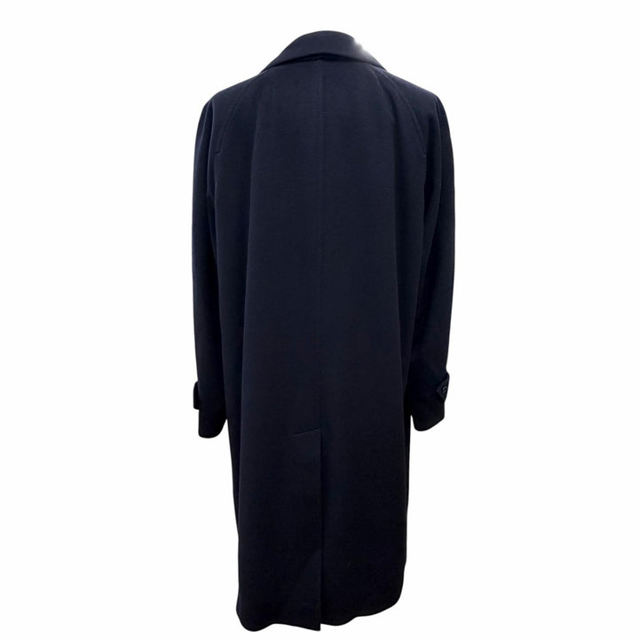 Great Burberrys coat Dark navy cashmere mens