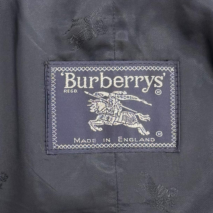 Great Burberrys coat Dark navy cashmere mens