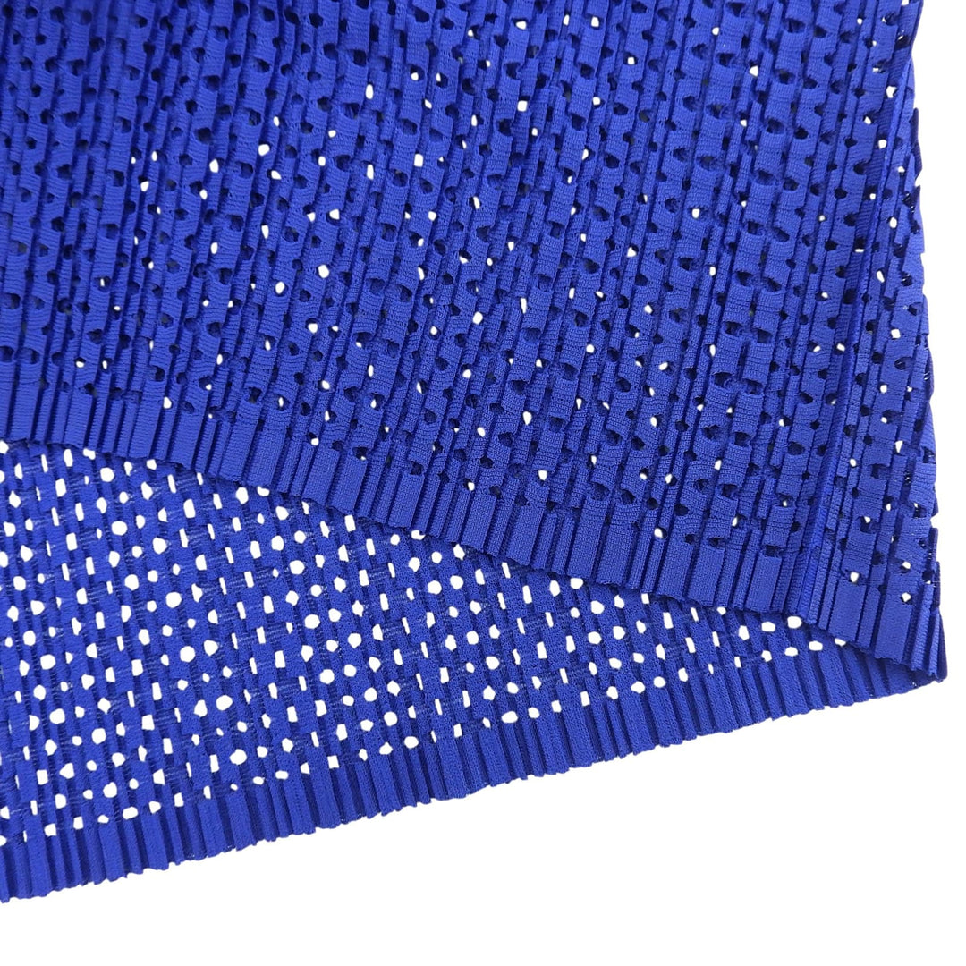 Excellent PLEATS PLEASE one piece A-POC Pleated blue polyester Women PP31JH923