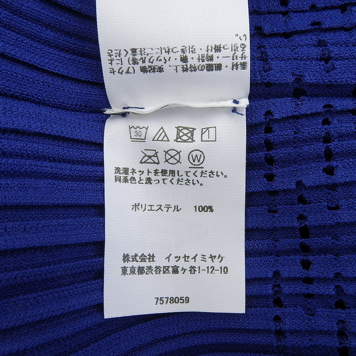 Excellent PLEATS PLEASE one piece A-POC Pleated blue polyester Women PP31JH923