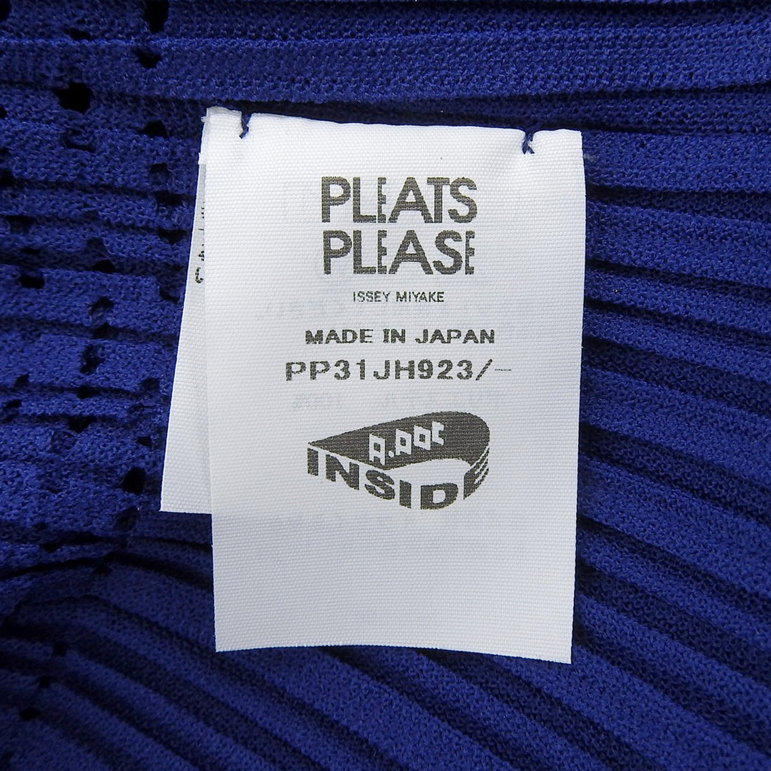 Excellent PLEATS PLEASE one piece A-POC Pleated blue polyester Women PP31JH923