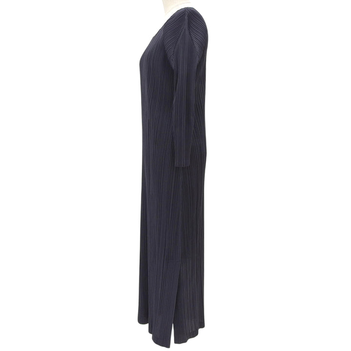 Excellent PLEATS PLEASE one piece Navy polyester Women 3 PP01-JH187