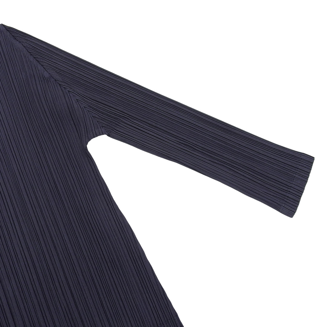 Excellent PLEATS PLEASE one piece Navy polyester Women 3 PP01-JH187