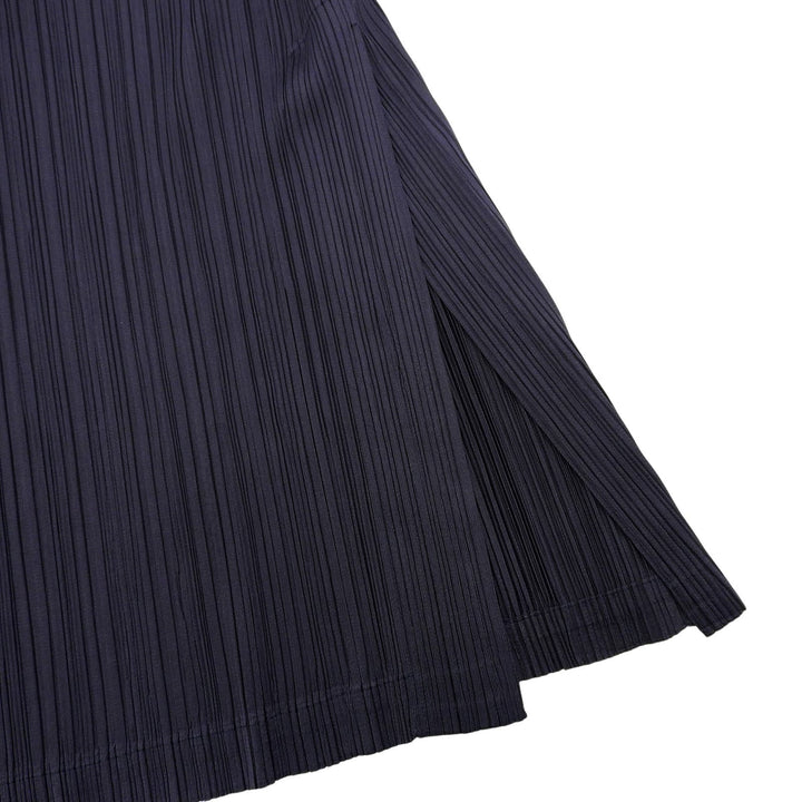 Excellent PLEATS PLEASE one piece Navy polyester Women 3 PP01-JH187