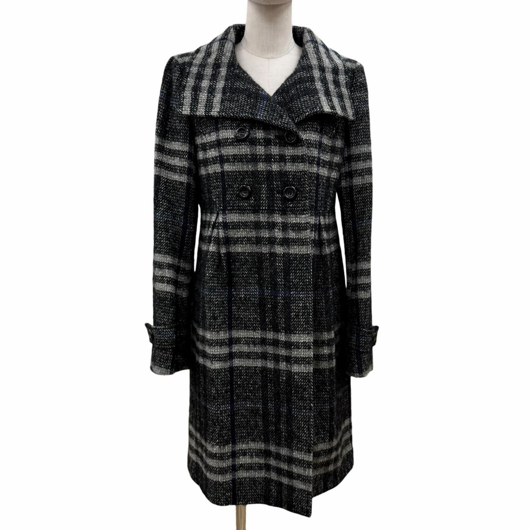Excellent BURBERRY LONDON coat black wool Women 38