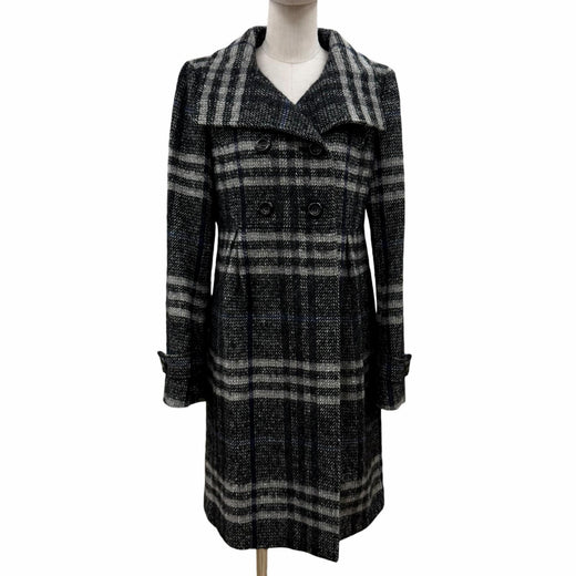 Excellent BURBERRY LONDON coat black wool Women 38