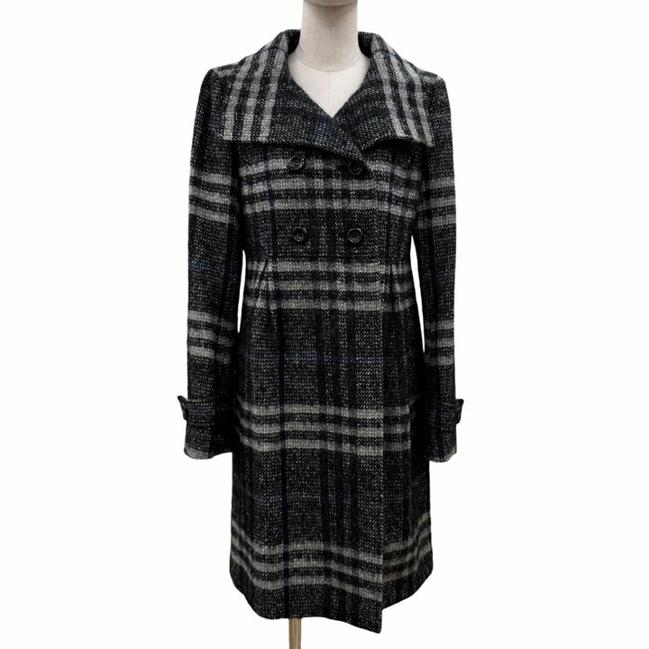 Excellent BURBERRY LONDON coat black wool Women 38