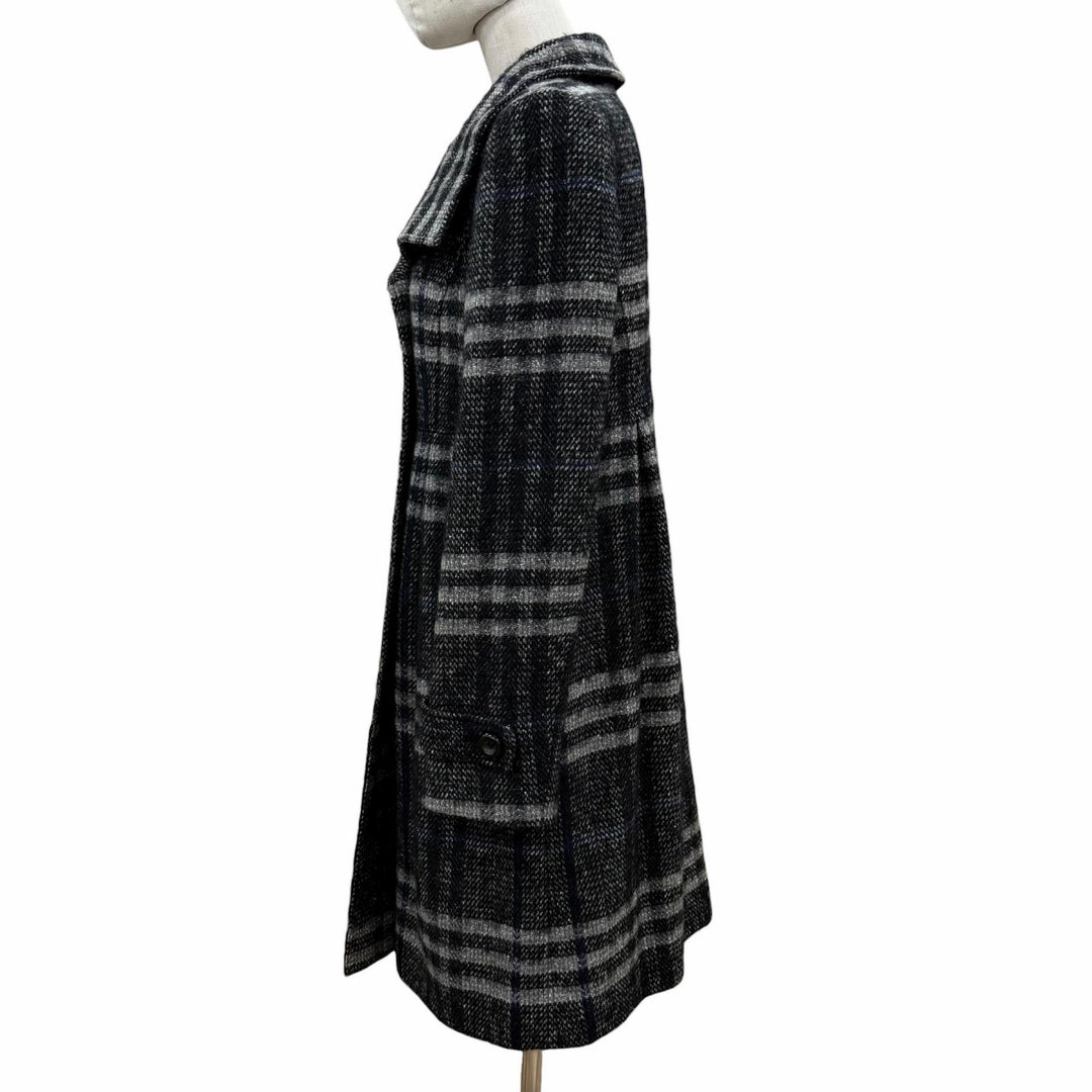 Excellent BURBERRY LONDON coat black wool Women 38