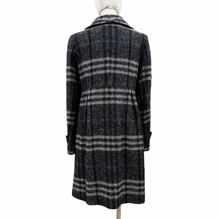 Excellent BURBERRY LONDON coat black wool Women 38