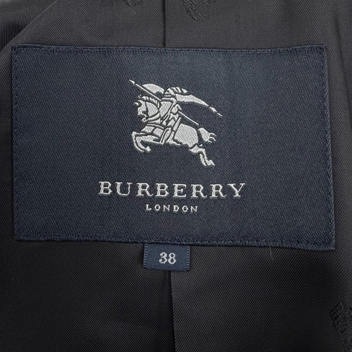 Excellent BURBERRY LONDON coat black wool Women 38