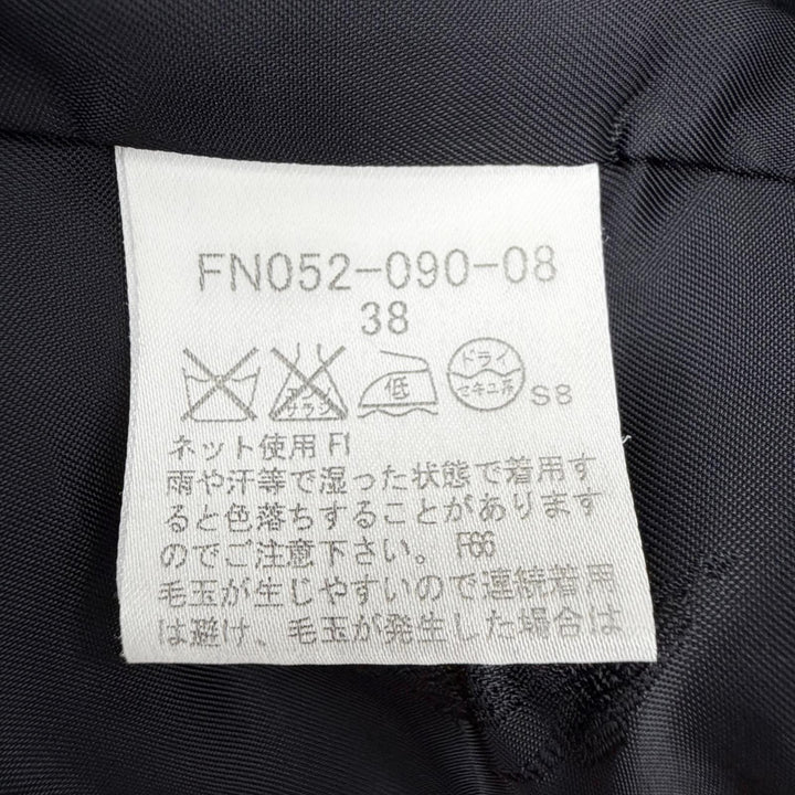 Excellent BURBERRY LONDON coat black wool Women 38