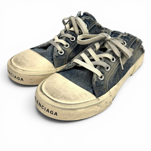Excellent BALENCIAGA sneakers Indigo denim Women 37 693952