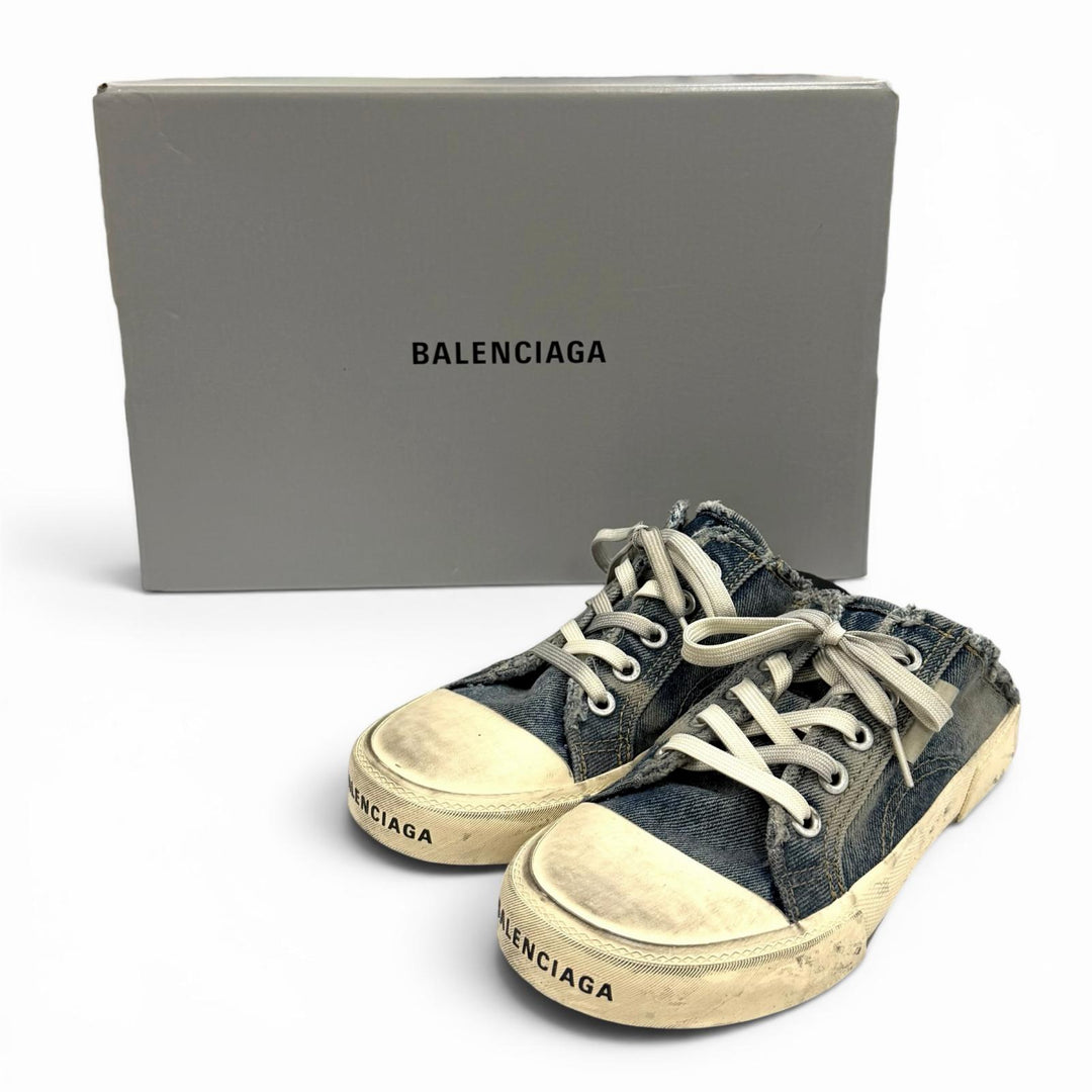 Excellent BALENCIAGA sneakers Indigo denim Women 37 693952