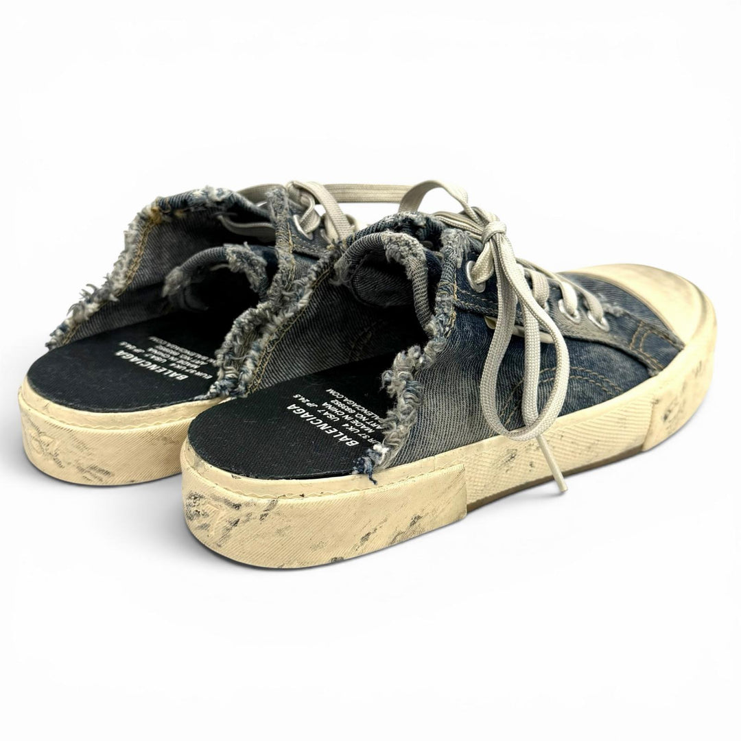 Excellent BALENCIAGA sneakers Indigo denim Women 37 693952