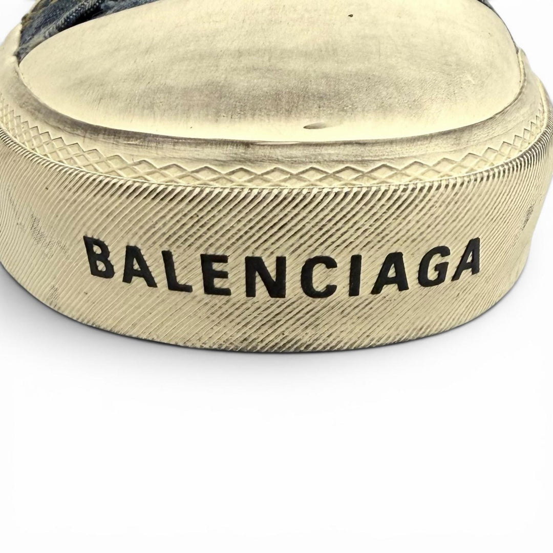 Excellent BALENCIAGA sneakers Indigo denim Women 37 693952