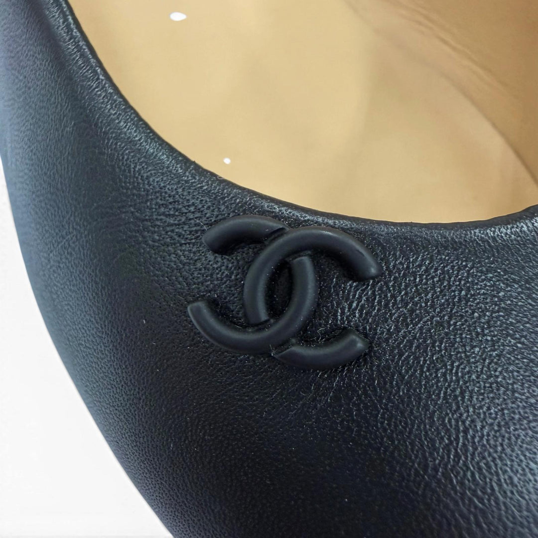 Great CHANEL pumps COCO Mark Matelasse Leather black leather Women 36 18B G34201