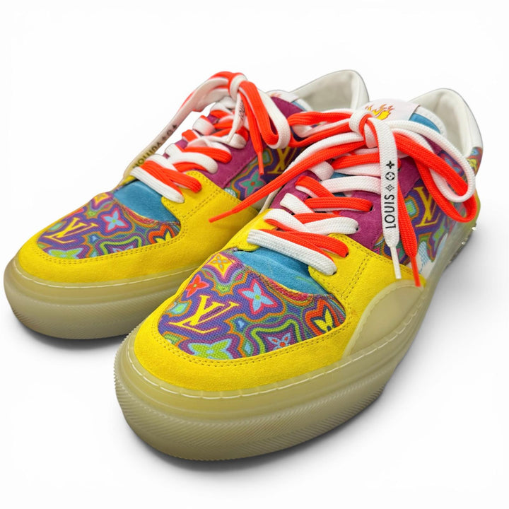 Great LOUIS VUITTON Low cut sneakers LV Oriline Monogram multicolor