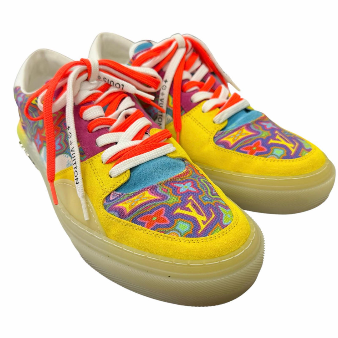 Great LOUIS VUITTON Low cut sneakers LV Oriline Monogram multicolor