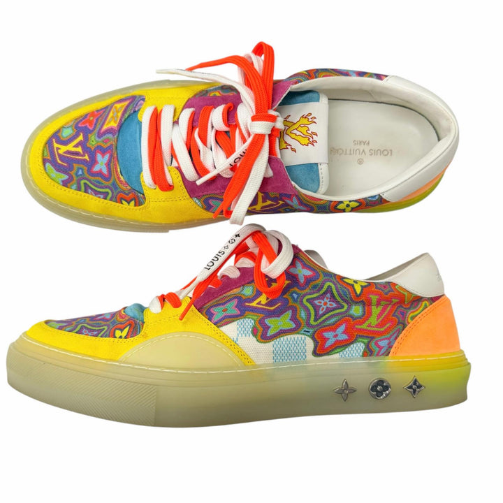 Great LOUIS VUITTON Low cut sneakers LV Oriline Monogram multicolor