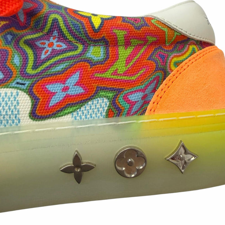 Great LOUIS VUITTON Low cut sneakers LV Oriline Monogram multicolor